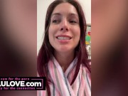 Big boobs babe financial and female domination closeup asshole puckers, panty fetish, small penis humiliation - Lelu Love 11/16