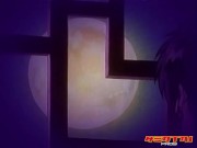 HENTAI PROS - Satoshi Gets Too Anxious When He Puts His Face Between His GF's Legs So He Seeks Help 3/16