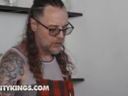 REALITY KINGS - Hailey Rose Evaluates Mick's Cock With Her Mouth Then Slides It Inside Her Pussy 2/16