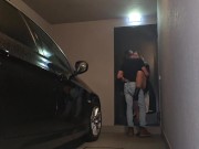 I took my girlfriend's cat to a motel suite, and the party started right in the garage... part1 - am 2/16