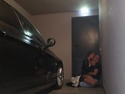 I took my girlfriend's cat to a motel suite, and the party started right in the garage... part1 - am 7/16