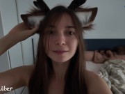 Sex vlog. Part one. Woke me up with a blowjob and climbed on my dick 1/16