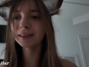 Sex vlog. Part one. Woke me up with a blowjob and climbed on my dick 2/16