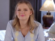 Cute Babe Takes BBC After Interview 9/16