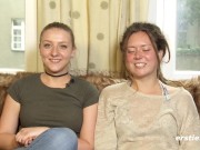Ersties - Erstes Mal lesbisch mit Sofie und Tamara 14/16