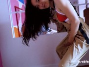 Ersties - Hot Lesbian Neighbors Do Naughty Things Before Putting On a Strap On 15/16