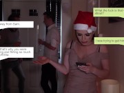 British College Students have crazy Christmas House Party with sneaky blowjobs and sex filmed on their phones! FAKEhub 4/16