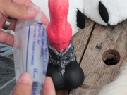 Nothosaur Graemen Review: A Knotted Wolf Dildo with Humongous Balls and Cumtube 11/16