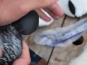 Nothosaur Graemen Review: A Knotted Wolf Dildo with Humongous Balls and Cumtube 13/16