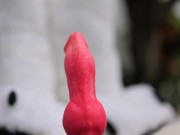 Nothosaur Graemen Review: A Knotted Wolf Dildo with Humongous Balls and Cumtube