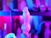 Nothosaur Graemen Review: A Knotted Wolf Dildo with Humongous Balls and Cumtube 6/16