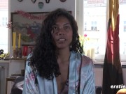 Ersties - Sexy Babe From Columbia Fills Her Pussy With a Dildo 5/16