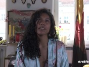 Ersties - Sexy Babe From Columbia Fills Her Pussy With a Dildo 6/16