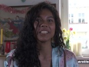 Ersties - Sexy Babe From Columbia Fills Her Pussy With a Dildo 9/16