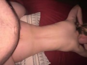 Submissive Slut Degrades Herself Like A Good Girl & Daddy Rewards Her With Creampie & Squirting 8/16