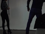 Public Agent - incredible amateur brunette with perfect body fucked in photo casting 3/16