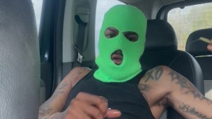 In The Backseat Wit This Big Black Mandingo Out This Morning🪵🫣🤘🏾