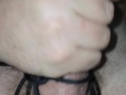 First attempt on some light bondage see fulle face content on my OF billabongbigboy