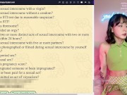 Fit Asian girl Peachy takes the Rice Purity Test! - STIs? Cheated? Number of partners? & more 11/16