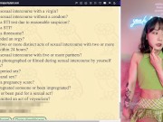 Fit Asian girl Peachy takes the Rice Purity Test! - STIs? Cheated? Number of partners? & more 12/16