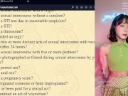 Fit Asian girl Peachy takes the Rice Purity Test! - STIs? Cheated? Number of partners? & more 14/16