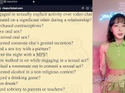 Fit Asian girl Peachy takes the Rice Purity Test! - STIs? Cheated? Number of partners? & more 5/16