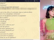 Fit Asian girl Peachy takes the Rice Purity Test! - STIs? Cheated? Number of partners? & more 7/16