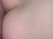 Taking daddy’s big cock in my ass, begging for his cum in my ass 13/16