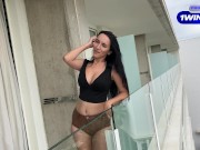 Hot brunette fucks with a stranger to cheat on her boyfriend 2/16