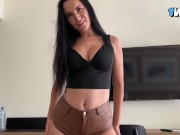 Hot brunette fucks with a stranger to cheat on her boyfriend 3/16