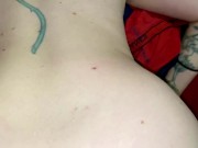 Swallowing daddy’s big cock with my tight little asshole 16/16