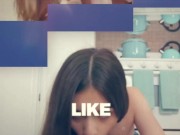 Chanel Camryn Deepthroats A Huge Dick & Deepthroats It Hard 1/16