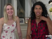 Ersties - Micky M verwöhnt ihre lesbische Freundin Ruth mit zwei Vibratoren 13/16