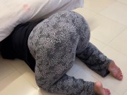 Maid Stuck Under Bed When Clean Room, Then She Undress Her Pant & Open Big Ass For Want Pussy Fuck 8/16