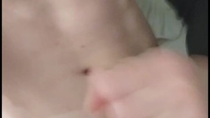 Twink jerking off huge cumshot