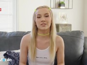 ADULTMOBILE - Stunning Jazmin Luv Shows Off Her Blowjob Skills Making Robby Echo Cum Everywhere 1/16