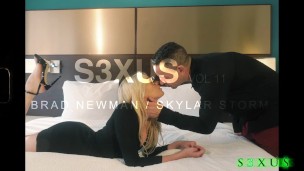 Blonde Vixen Gets The Big Cock of Her Dreams - Skyler Storm - Brad Newman