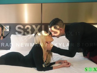Blonde Vixen Gets The Big Cock of Her Dreams – Skyler Storm – Brad Newman