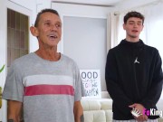 Don Jorge introduces his young friend to Lily Morena. She gets a young old THREESOME! 1/16