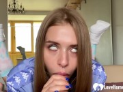 Cutie can't have enough of hardcore fucking