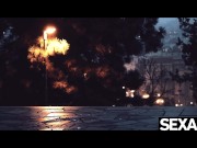 Watch a stranger fuck her pussy to intense multiple orgasms 2/16