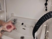 Cleaning my dirty toys after a dirty stream 7/16