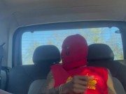 Smoking A Thick One With My Thick One Out 💨🪵🍆🚘