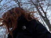 Watch me play and get creamy in the Blair witch woods