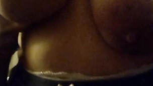 Huge ass big tit sexy wife grinding on husband