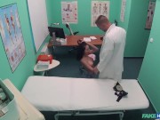 Fake Hospital Tattooed European babe is fucked all over the doctors surgery 5/16