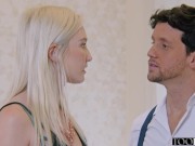 Sexy Nympho Claire Roos Orders New Dress From Her Tailor So She Can Tease Him To Have Sex 2/16