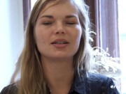 Ersties - Curvy Blonde Gets Wet While Playing With a Dildo 16/16