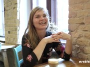 Ersties - Curvy Blonde Gets Wet While Playing With a Dildo 2/16