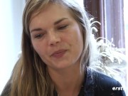 Ersties - Curvy Blonde Gets Wet While Playing With a Dildo 7/16